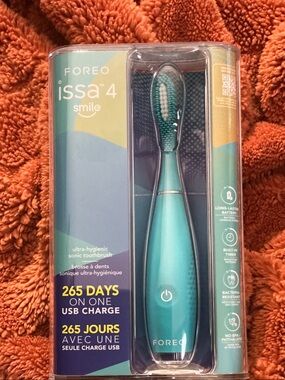 FOREO issa 4 smile sonic toothbrush - teal